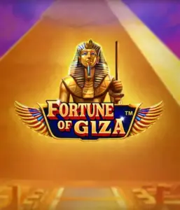 Step into the mystical world of Fortune of Giza slot by Pragmatic Play, showcasing a majestic depiction of a Pharaoh amid the iconic pyramid backdrop. This image conveys the splendor of Egyptian culture, perfect for fans of Egyptian-themed slots, offering a thrilling adventure.